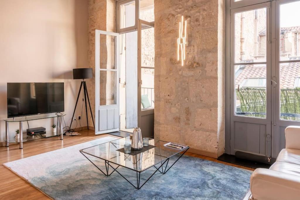 Appartement Loft D'Exception 67 M2 Av Balcon Sans Vis A Vis à Montpellier Extérieur photo