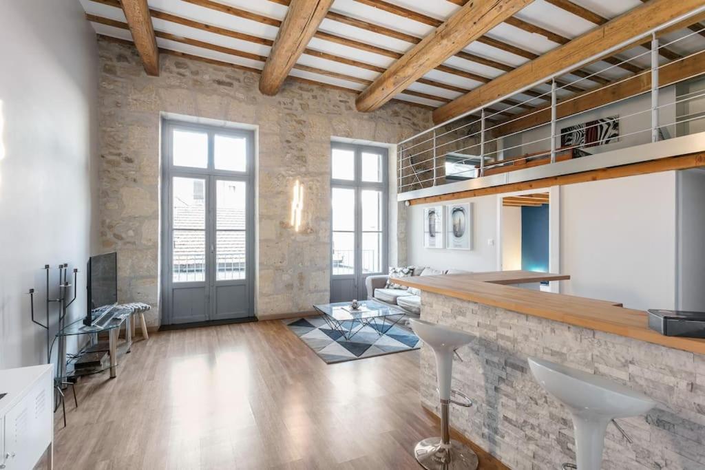 Appartement Loft D'Exception 67 M2 Av Balcon Sans Vis A Vis à Montpellier Extérieur photo